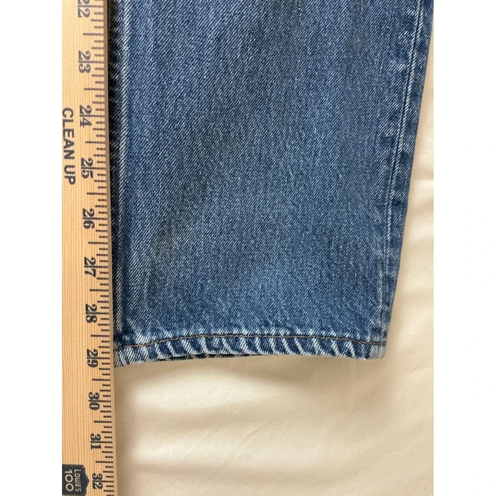 Levi's 501 Button Fly Jeans Women's W31 L30 Medium Wash‎ Straight Leg Denim - Picture 6 of 6